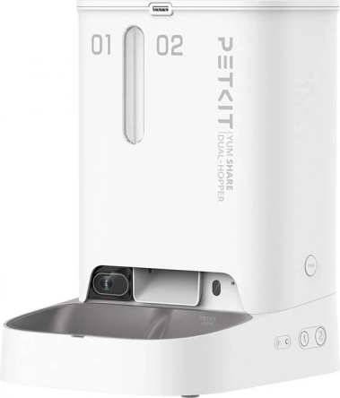 Pametni dozirnik hrane PETKIT yumshare dual hopper s kamero 1080p