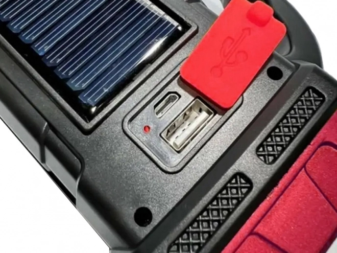 Prenosna solarna LED svetilka s powerbanko