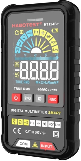 Široke merilne možnosti s true RMS