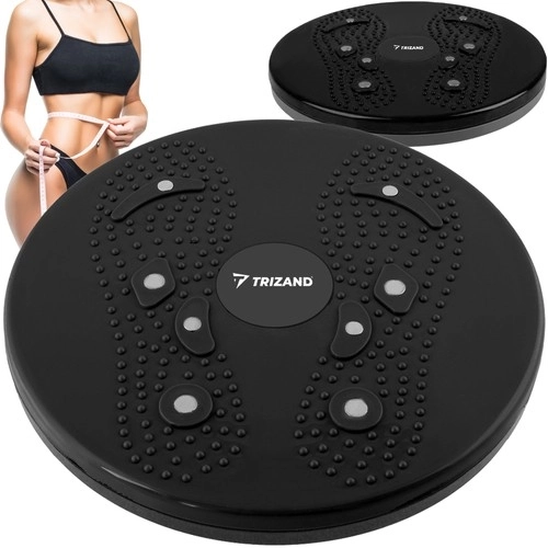 Trizand 4849 Vrtljiv disk Twister - magnet črna