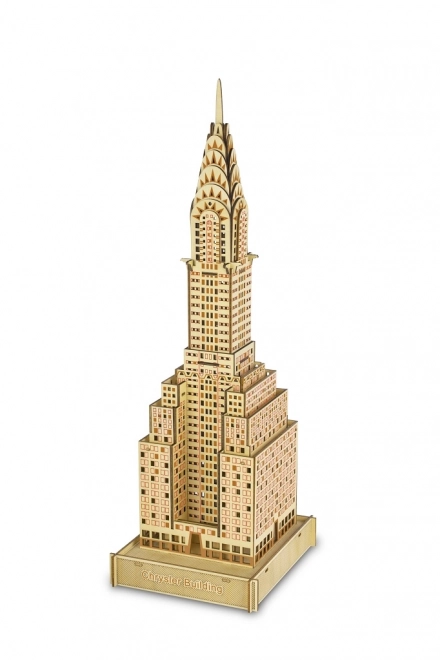 Lesna umetnost Lesene 3D Sestavljanka Chrysler Building