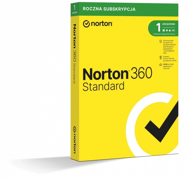 Norton 360 Standard - Zaščita naprave in zasebnosti za 12 mesecev