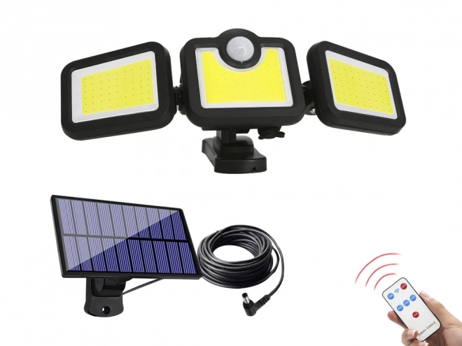 Solarna svetilka s senzorjem gibanja in 171 LED