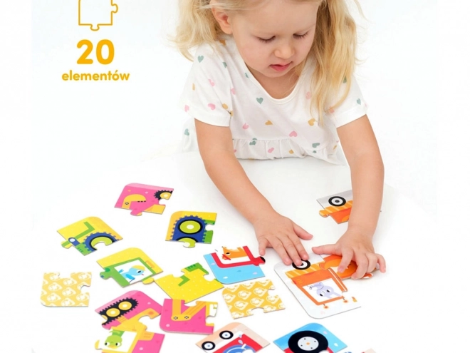 CzuCzu sestavljam vozila puzzle