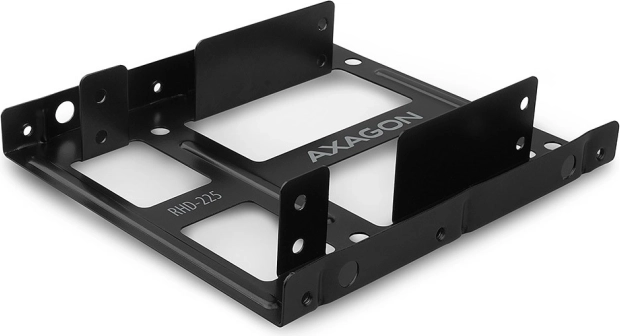 Jekleni nosilec za montažo 2x 2,5" diskov v 3,5" režo