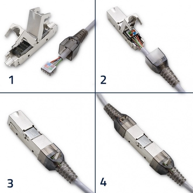 Brezorodni konektor RJ45 STP Cat6