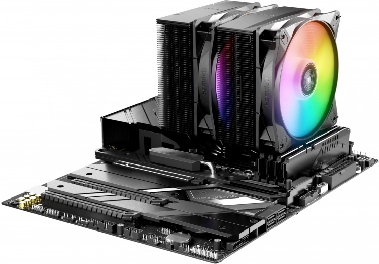 Dvojica 120-mm ventilatorjev Light Wings LX z ARGB