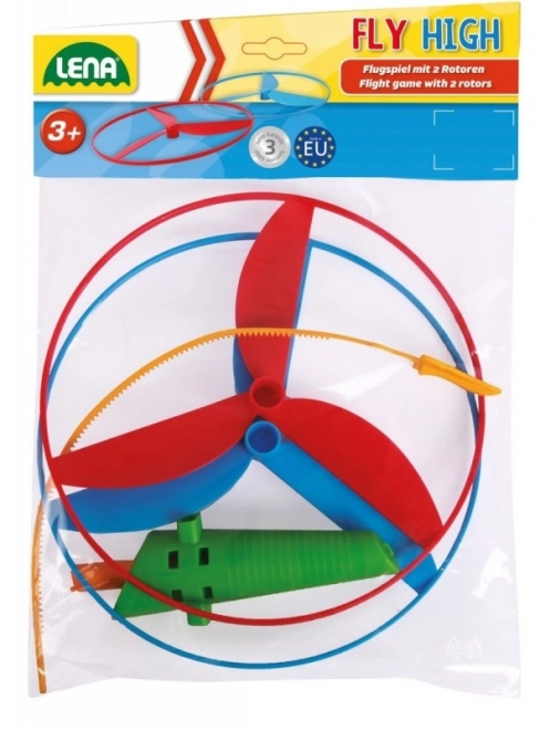Izstrelitveni rotorji 20cm+zaganjalnik plastika v vrečki 3+