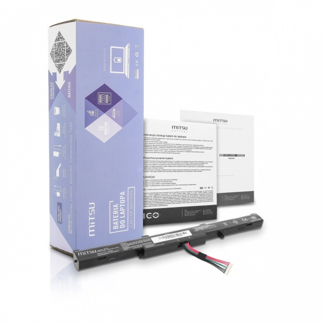 baterija za Asus A550E, K550E 2200 mAh (33 Wh) 14,4 - 14,8 V