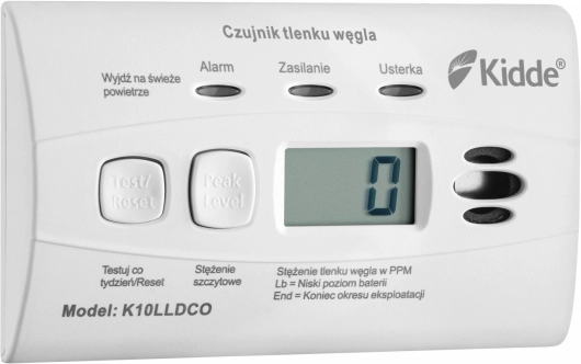 Detektor ogljikovega monoksida z zaslonom Kidde