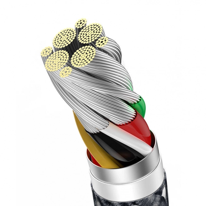 Kabel USB na USB-C Baseus Dynamic Series 2m črn