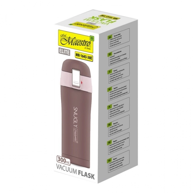 300 ml termos skodelica Snugly MR-1643-30E rjava