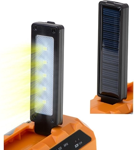 LED flashlight and SOS alarm for safety