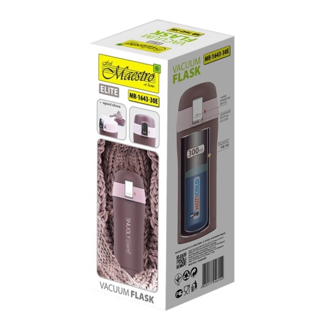 300 ml termos skodelica Snugly MR-1643-30E rjava