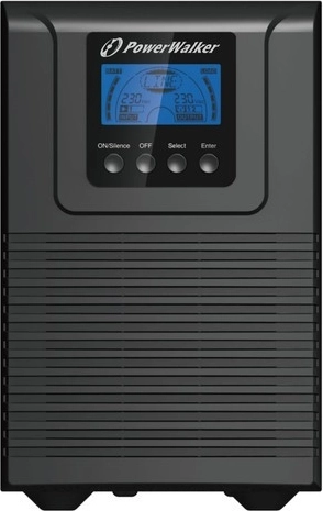 Zasilni napajalnik 1000VA PowerWalker VFI TG z LCD, TOWER, EPO