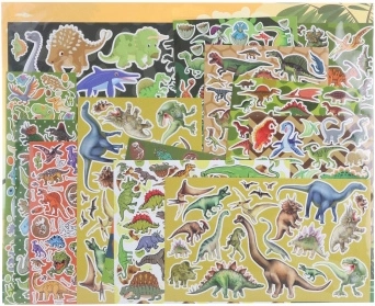 Nalepke z dinozavri – 500 kos