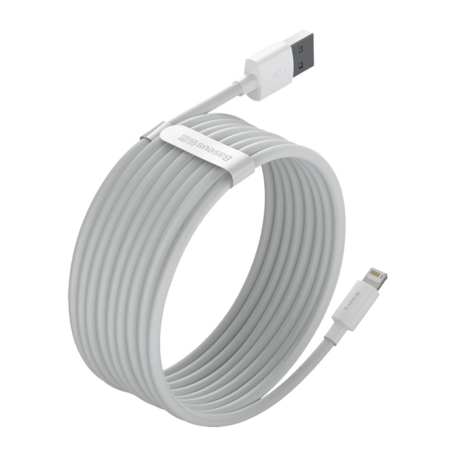 Set podatkovnih kablov USB na Lightning Baseus Simple Wisdom