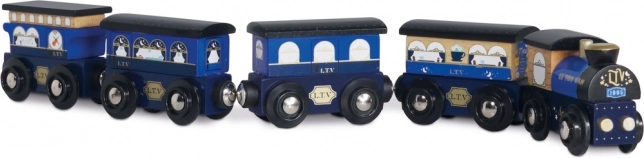 Leseni vlak Twilight znamke Le Toy Van