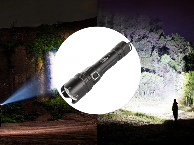 Vojaška taktična svetilka z LED Cree XHP99