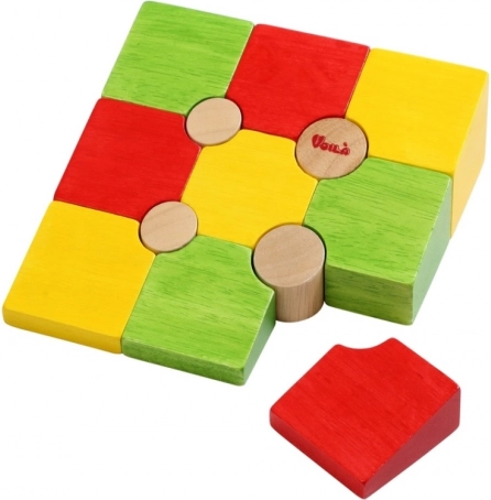 Voila lesene 3D sestavljanke – oblike