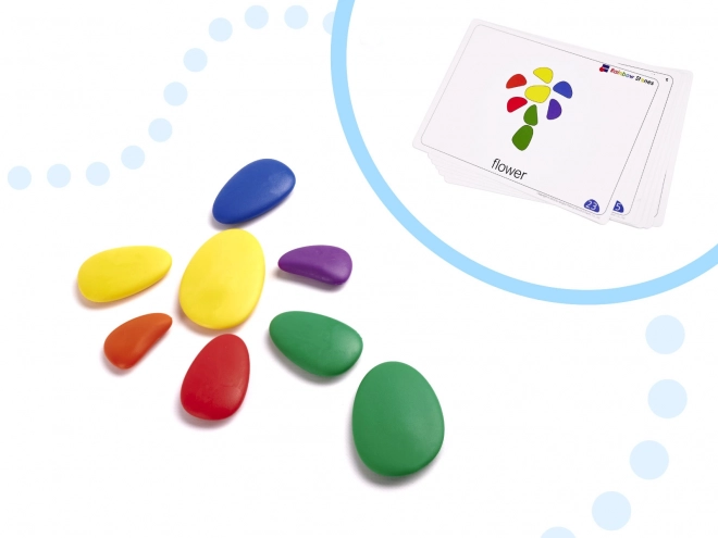 Kreativni pisani kamni Montessori set 65 kos