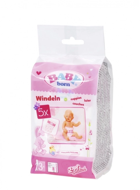 Plenice za Baby Born - 5 kosov