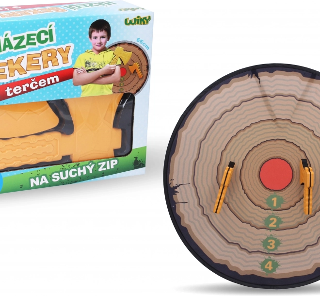 Metanje sekire na tarčo 66 cm