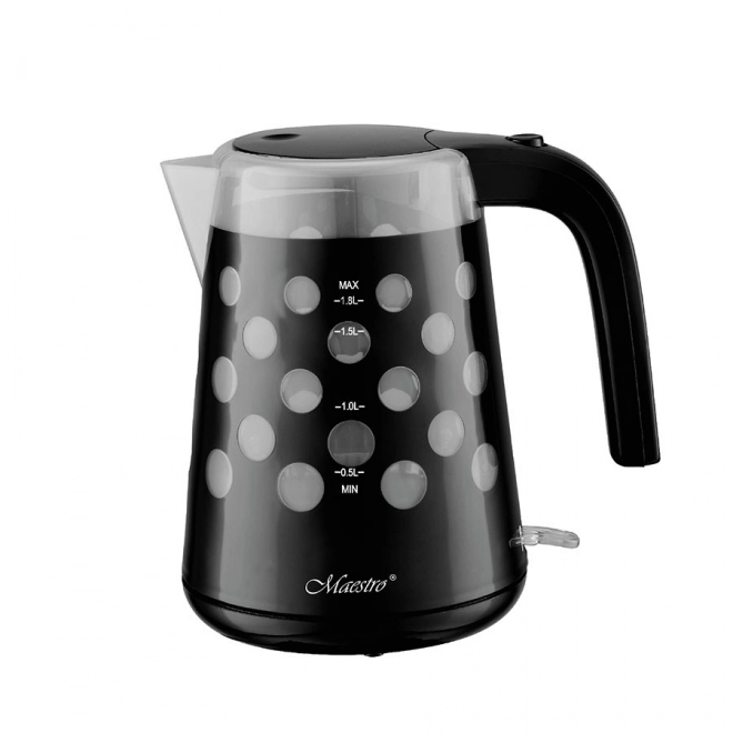 Hitrovrlnski čajnik 1,7l 2200W "DROPS" MR-045-BLACK