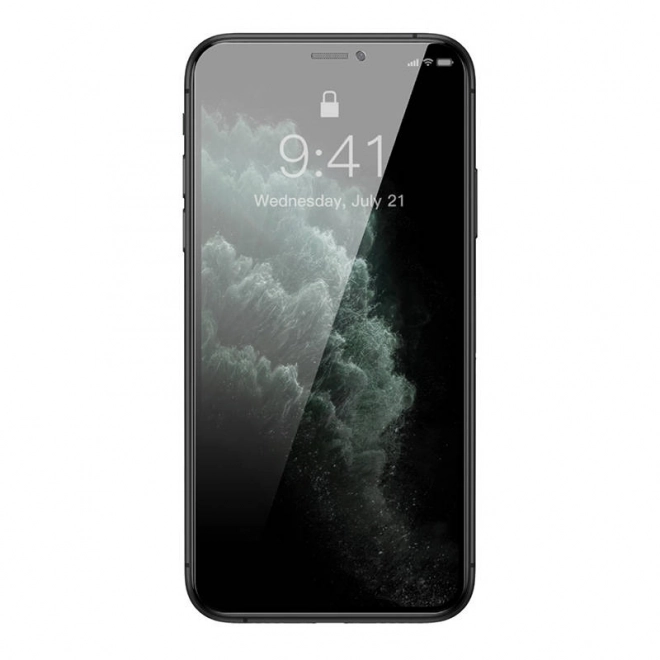 Baseus Crystal zasebnost zaščitno steklo za iPhone X/XS
