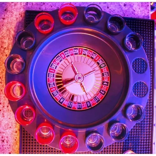 Zabavna ruleta + kozarci