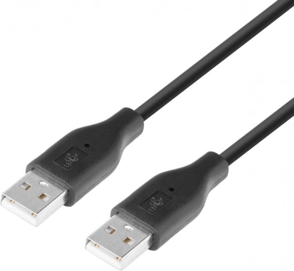 USB kabel AM-AM 1,8 m črn