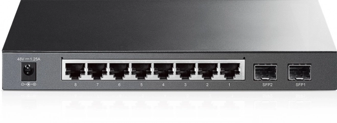 Pametno stikalo TP-LINK TL-SG2210P z 8 PoE vrati
