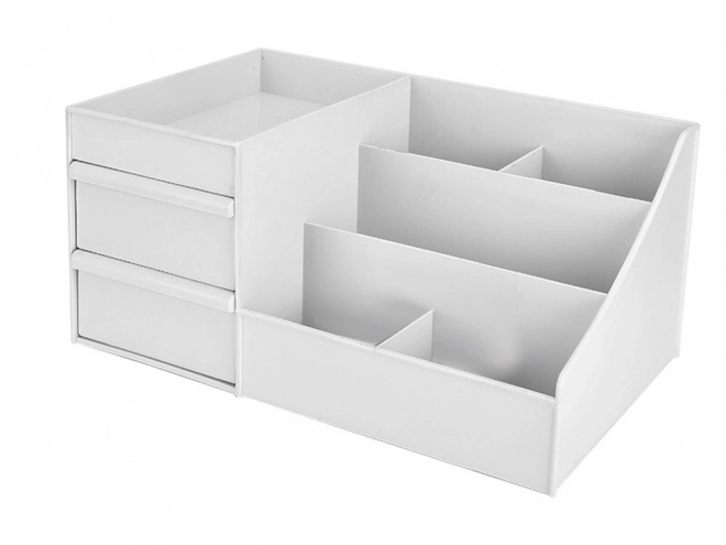 Organizator za kozmetiko in nakit s predali