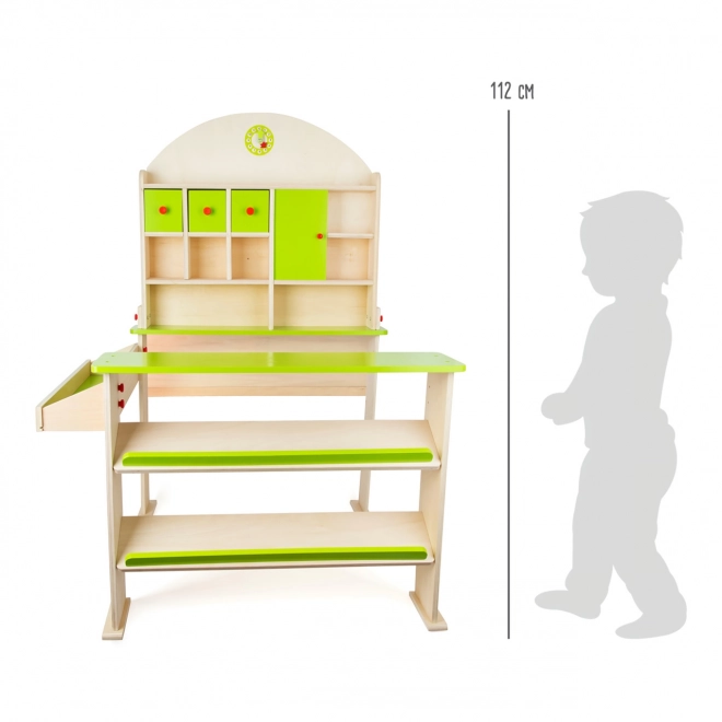Small Foot Leseni prodajni kiosk zeleni