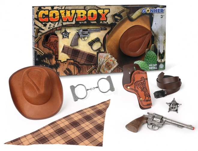 Kavbojski set s klobukom