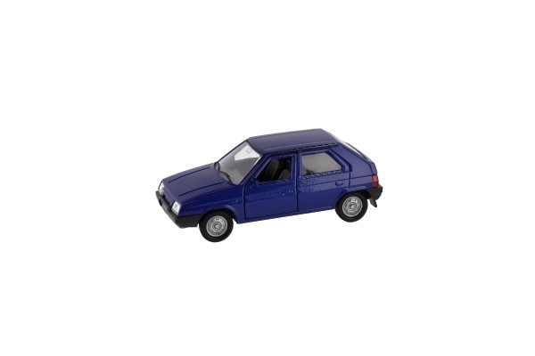 Auto Welly Škoda Favorit kov/plast 11cm 1:34 na prosti tek možnost 4 barv škatlica 15x7x7cm