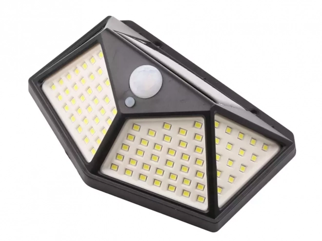 Sončna svetilka s senzorjem gibanja in 100 LED