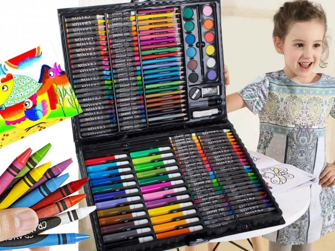 Set za umetnike z slikarskim kovčkom