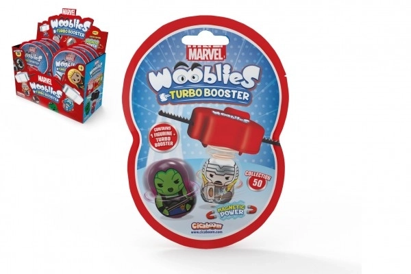 Wooblies magnetne figurice z turbo izstreljevalcem - 4 cm