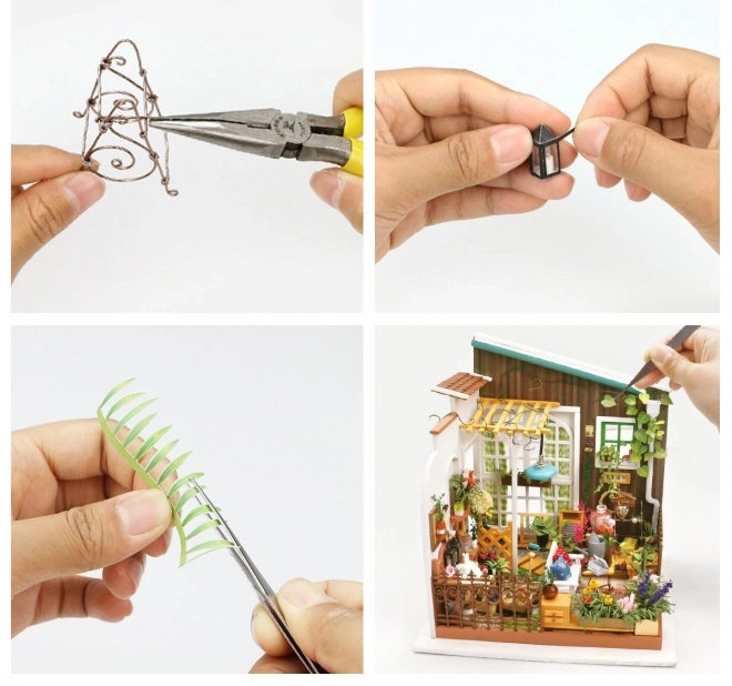 Millerjev vrt - DIY miniaturna hiška