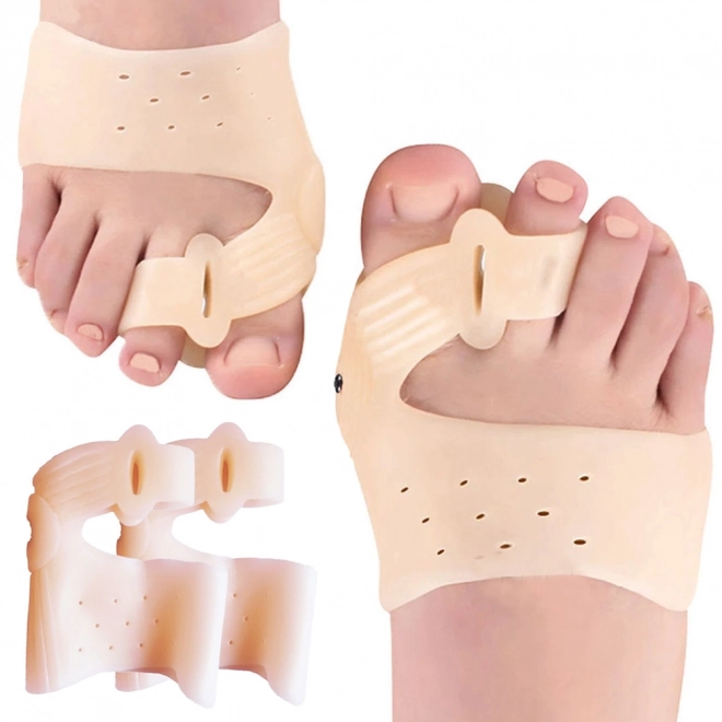 Ločevalec prstov za hallux valgus z magnetom