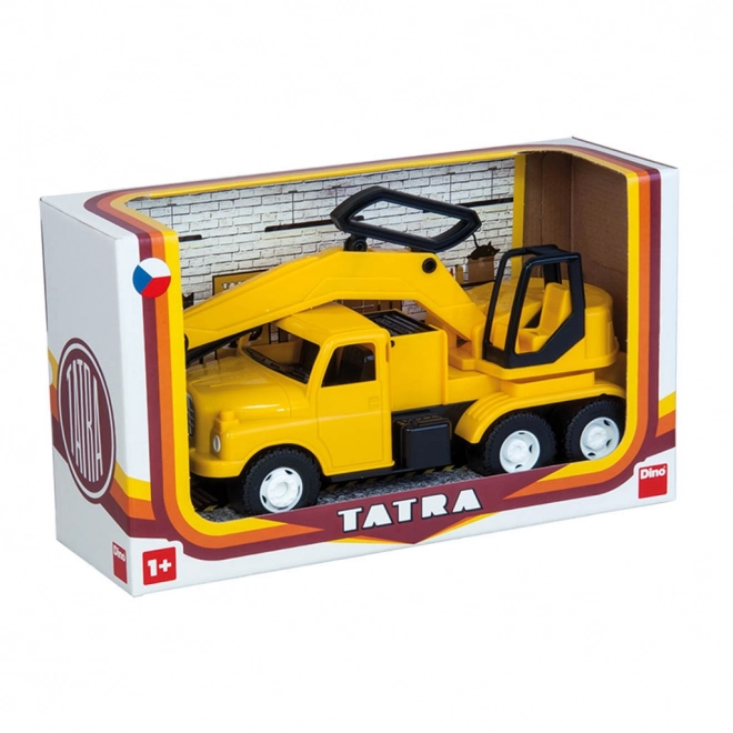 Auto Tatra 148 - rumeni bager