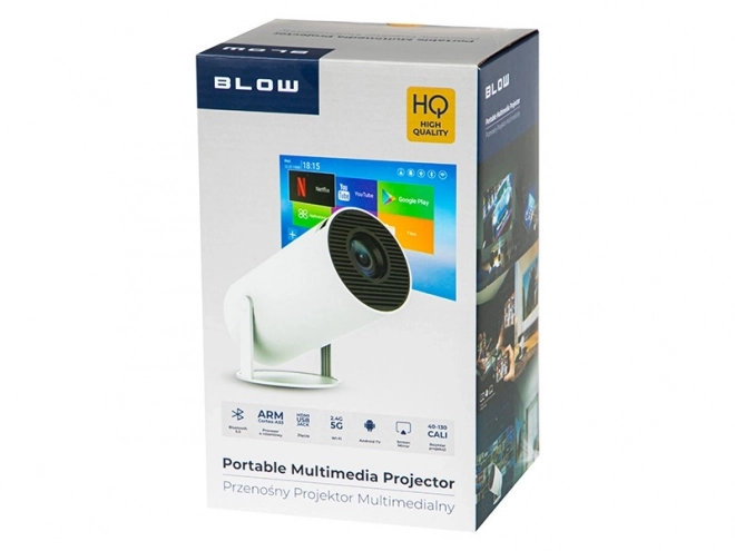 Prenosni projektor AndroidTV FullHD