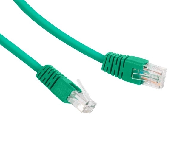Patch kabel Cat.6 UTP 3m zelen