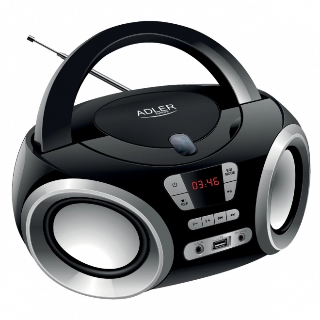 Prenosni boombox s CD in USB ADLER AD 1181