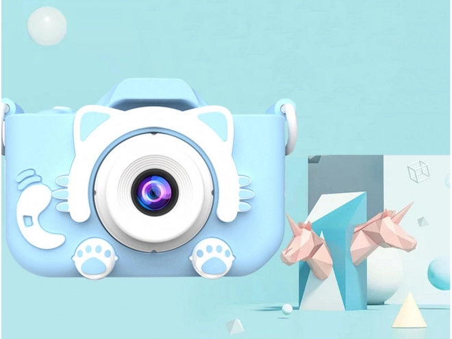 Digitalni fotoaparat za otroke s tigrčkom
