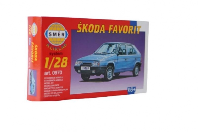 Model avtomobila Kliklak Škoda Favorit