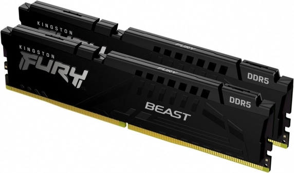 Kingston FURY Beast DDR5 32 GB (2×16 GB) 5600 MHz CL40 črna