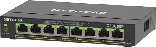 Omrežno stikalo NETGEAR GS308EP 8-portni PoE+