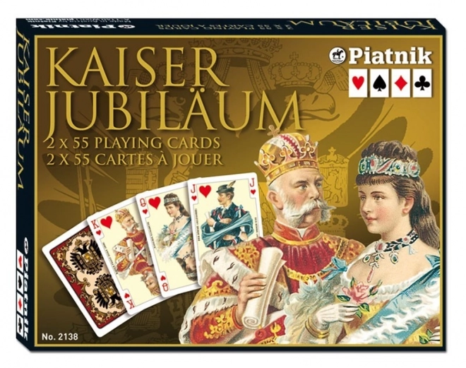 Luksuzne igralne karte Kaiser Jubiläum